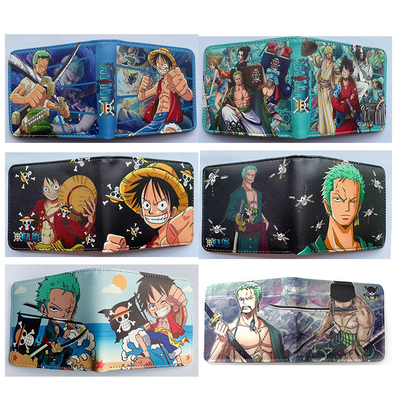 PU Pirate King Short Wallet MYA-HaoJ009