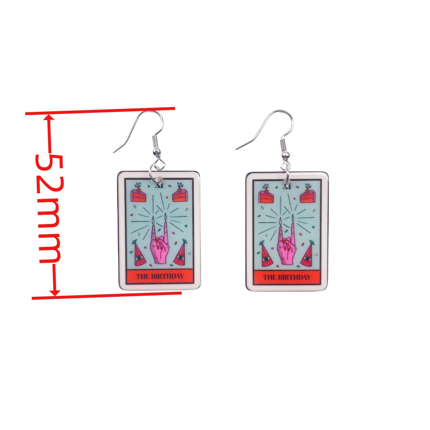 Alloy Tarot Earrings MIC-JiaY017