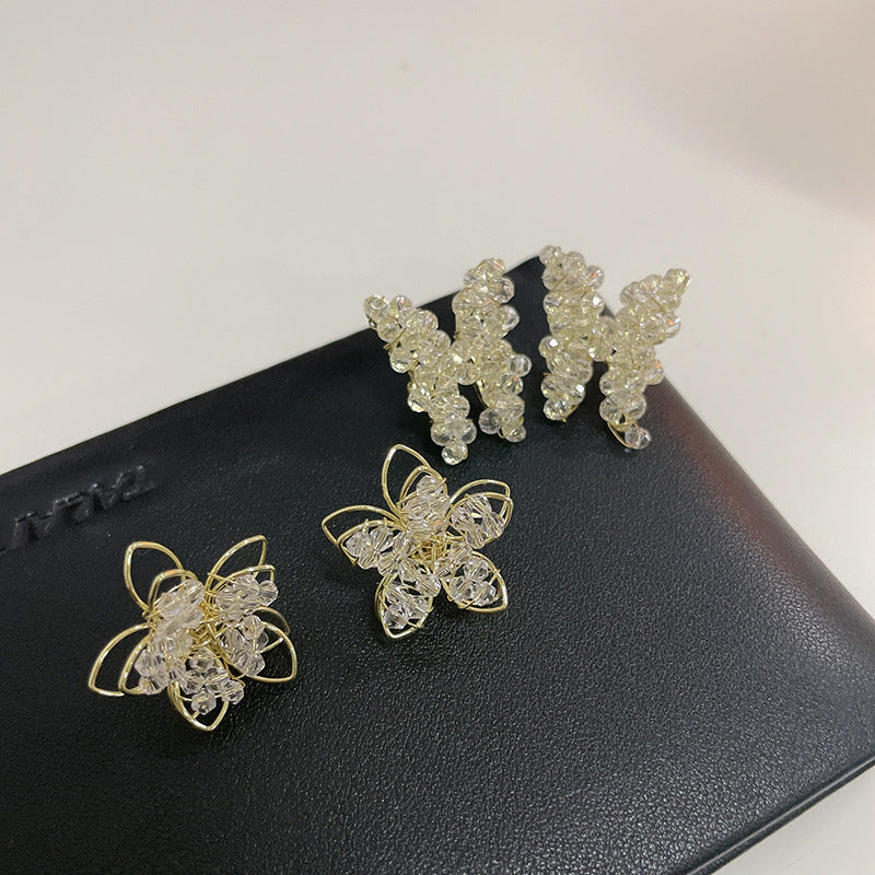 S925 silver needle butterfly earrings Minimo de compra 2 MIC-LSY012