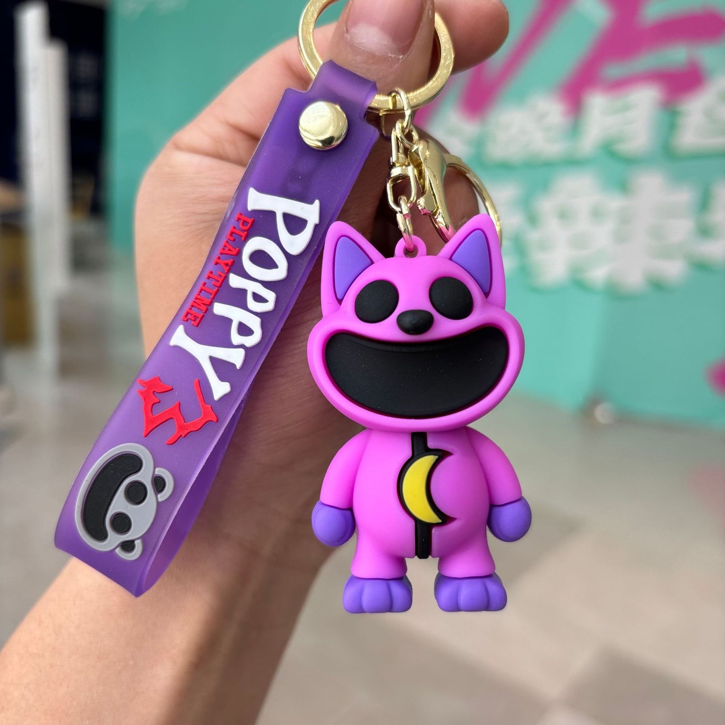 PVC Poppy cartoon keychain MIC-PengY047