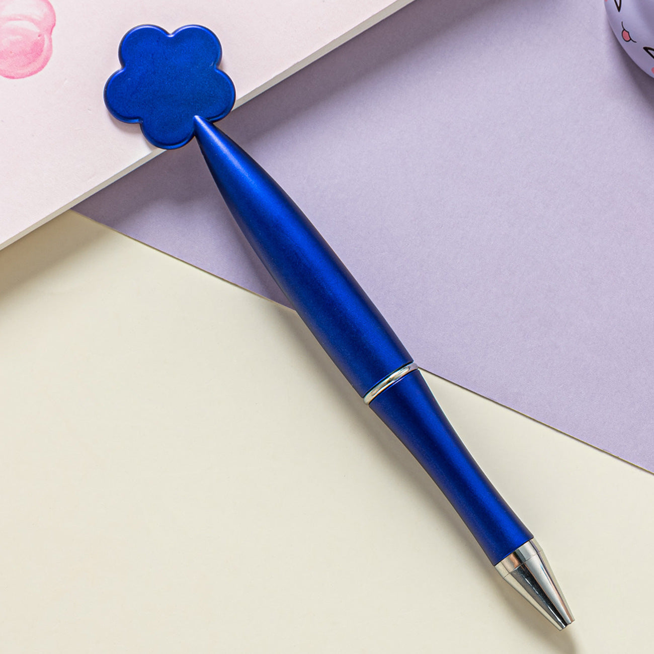 Ballpoint Pen Plastic Cartoon Flowers Gel Pen HongD002