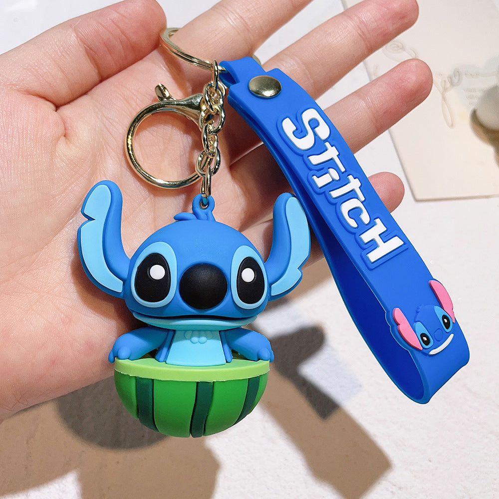 PVC fruit cartoon keychain  MYA-QiC017