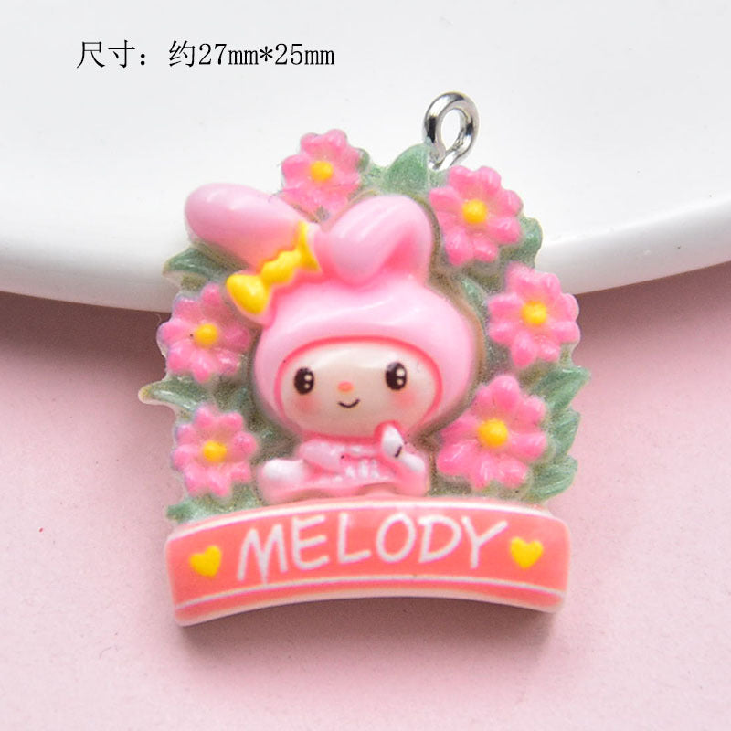 Resin cartoon small animal jewelry accessories MYA-ZhiB001