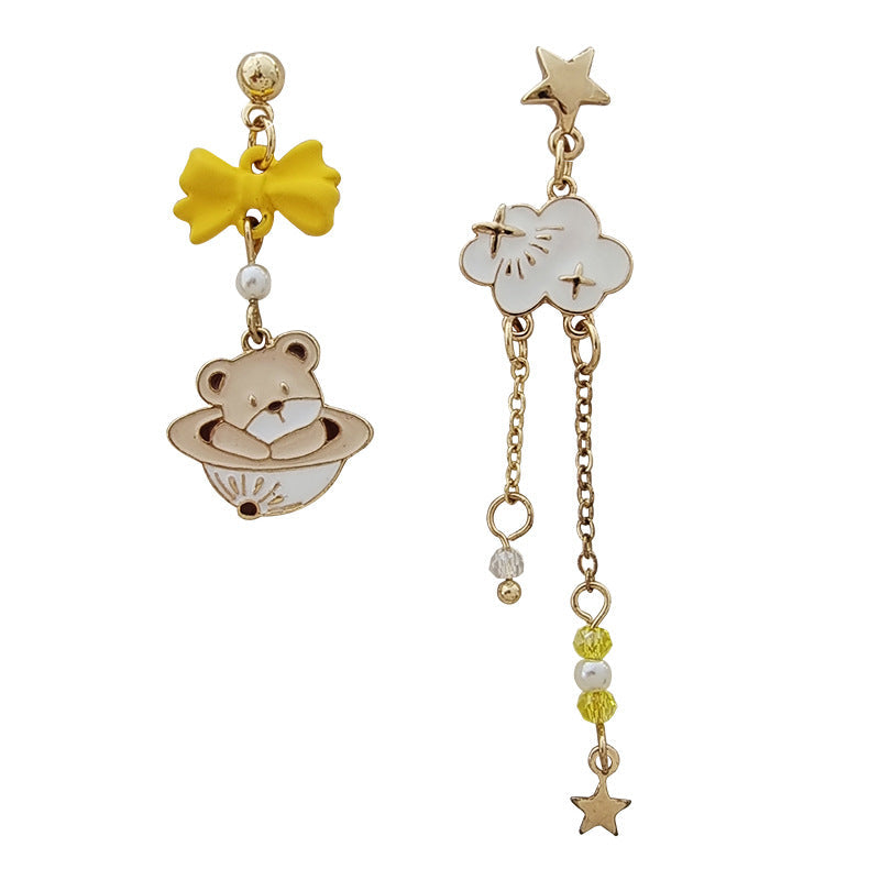 Cute Cartoon Bear Earrings MIC-BaoY014