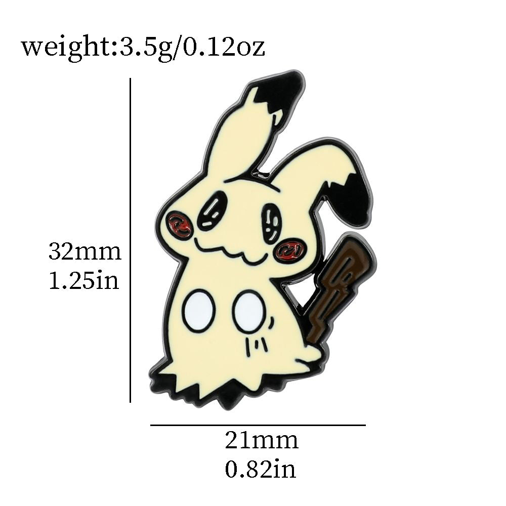 Alloy Halloween Funny Pikachu brooch (Minimo de Compra 2) MIC-ShengY029