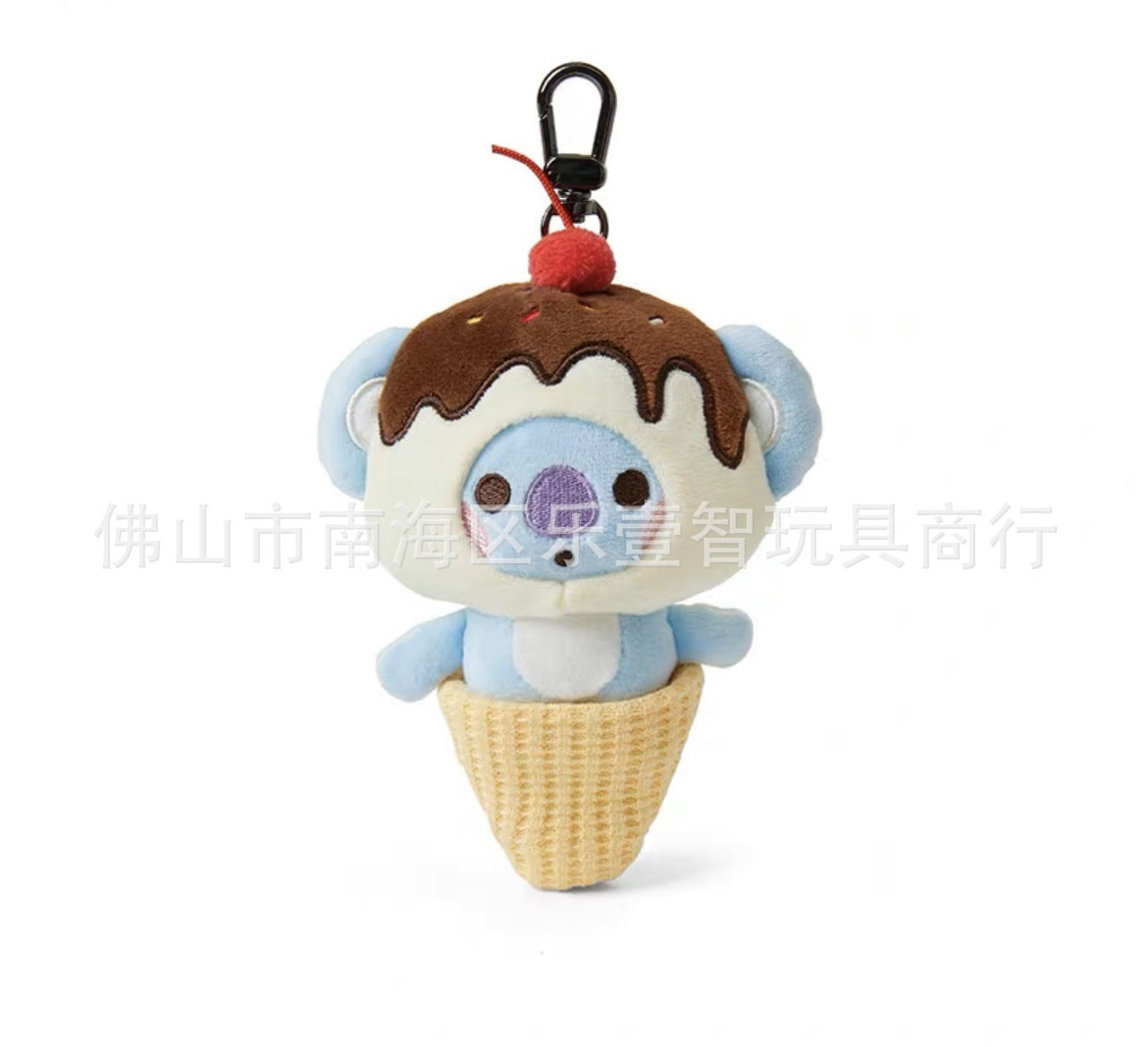 Plush cartoon cute keychain (Minimo de compra 2) MIC-LYZ004