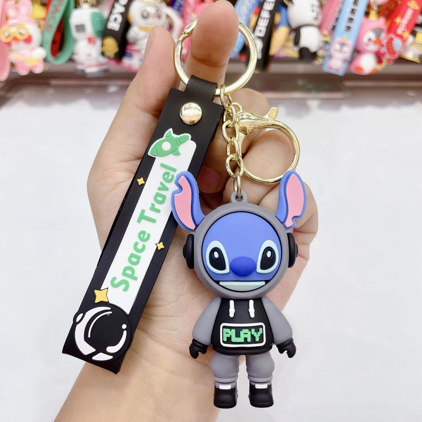 PVC new doll cartoon keychain (Minimo de compra 2）MIC-JuS007