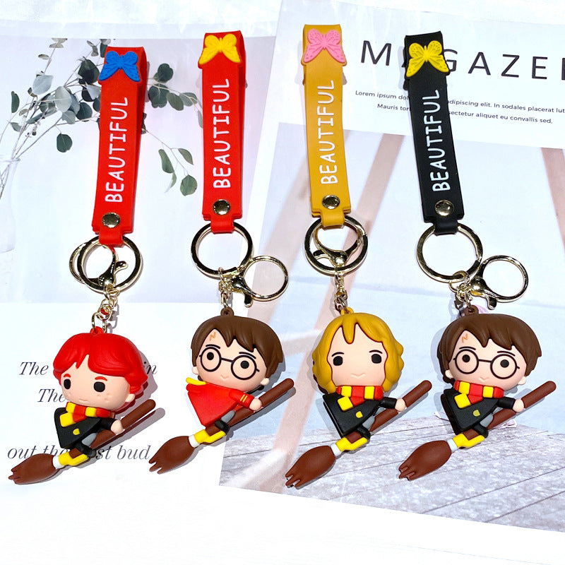 Cartoon Anime Silicone Keychains GongZe001