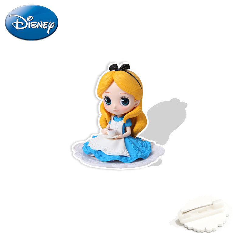 Acrylic mermaid princess brooch (Minimo de compra 2) MYA-WeiJ007