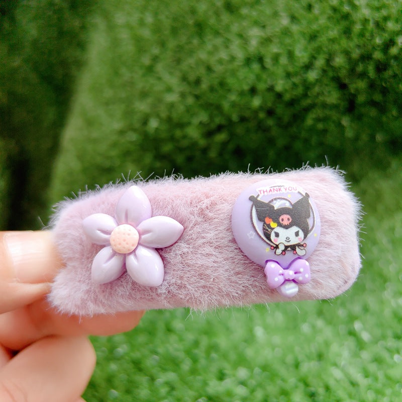 Resin cartoon cute hair clip (Minimo de compra 12) MYA-ZiZ011