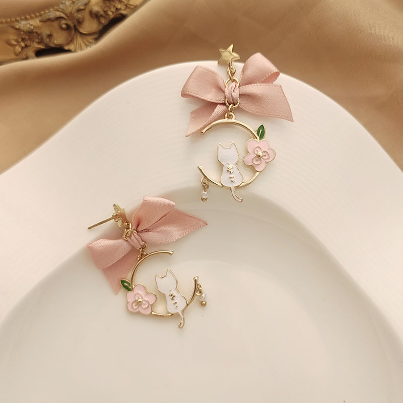 Alloy animal flower earrings MYA-BLD026