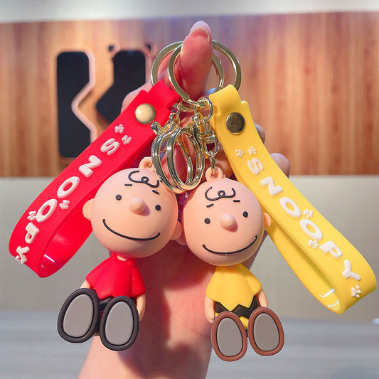 PVC cartoon doll keychain MIC-JinG023