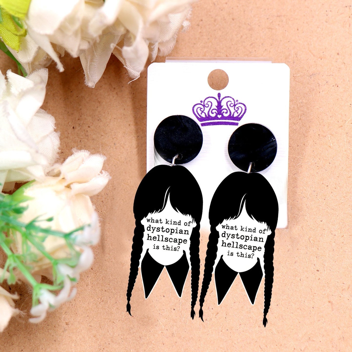 Acrylic hot-air balloon earrings Minimo de compra 5 MIC-XiaoY014