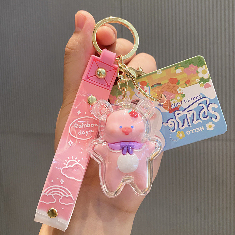 PVC cartoon bear Keychain Minimo de compra 2 MIC-LingY005