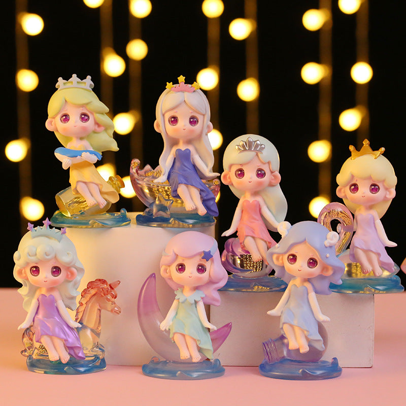 Resin cartoon cute pet party star light (Minimo de compra 2) MIC-HaiY012