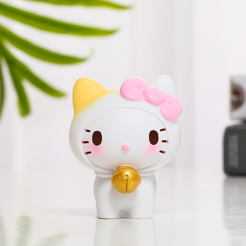 Resin cartoon bell meow (Minimo de compra 2) MIC-HaiY015