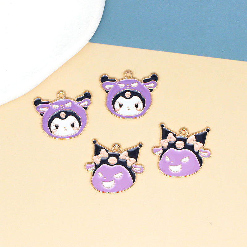 Alloy cartoon small animal pendant (Minimo de Compra 10) MIC-JingX008