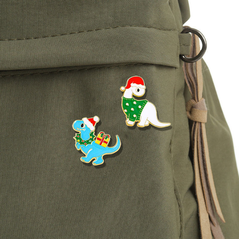 Alloy Christmas series cartoon brooch (Minimo de Compra 5) MYA-YiN016