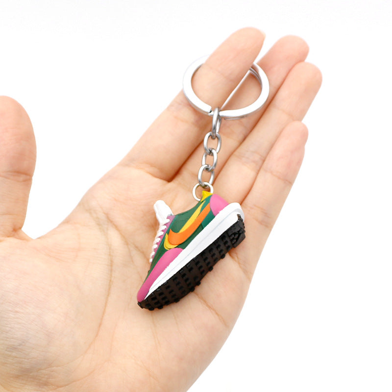 keychain 3D three-dimensional sneakers toy jewelry pendant (F) MIC-QLP031