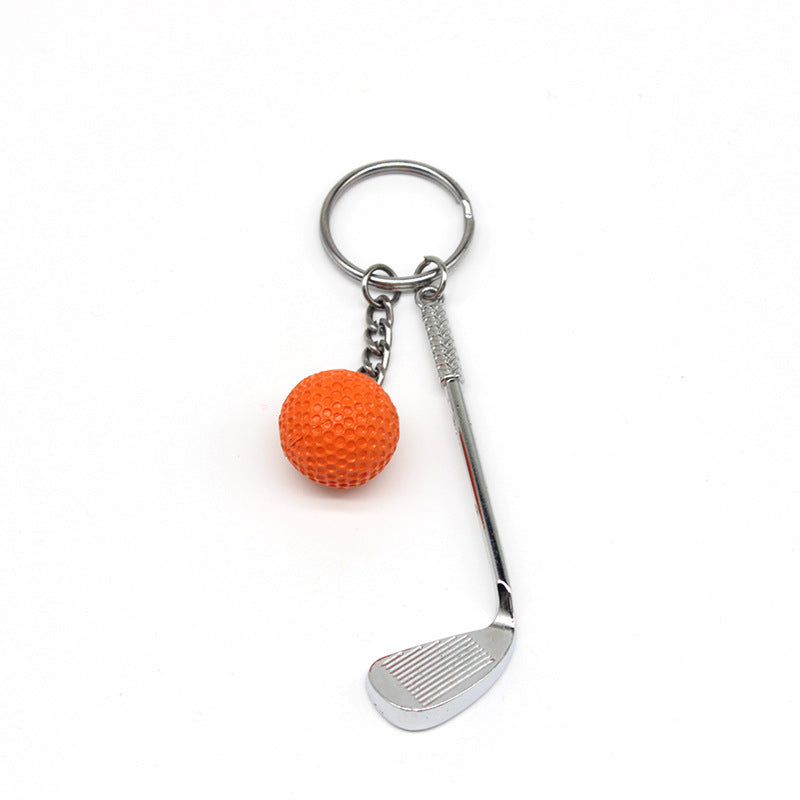 Keychains Metal PVC German Golf Balls MIC-XXing011