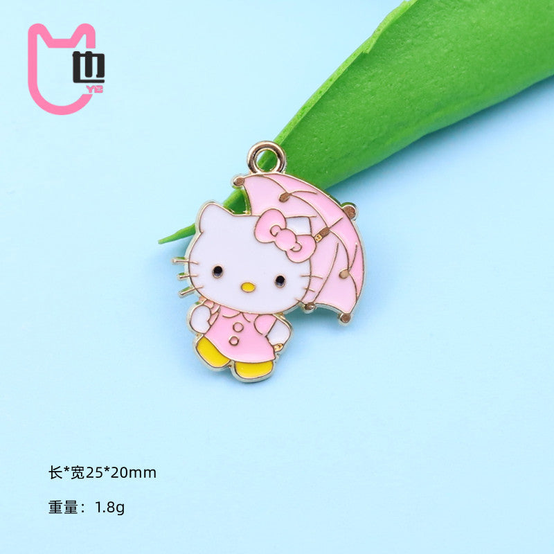 Alloy cartoon cute Katie accessories (Minimo de compra 10) MIC-ZeY004