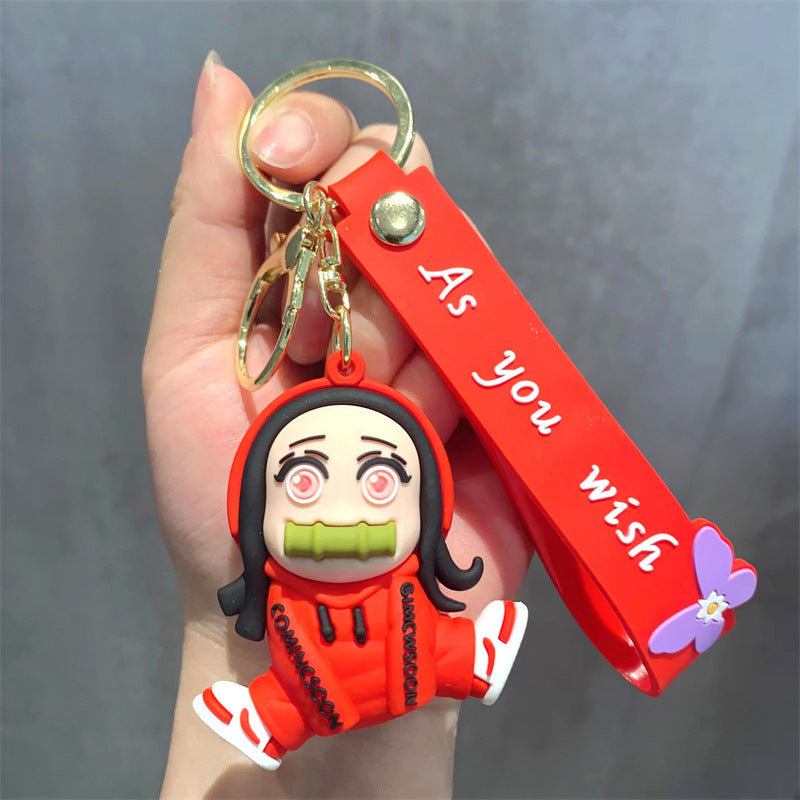 PVC3D three-dimensional exquisite keychain (Minimo de Compra 3) MIC-LangD004