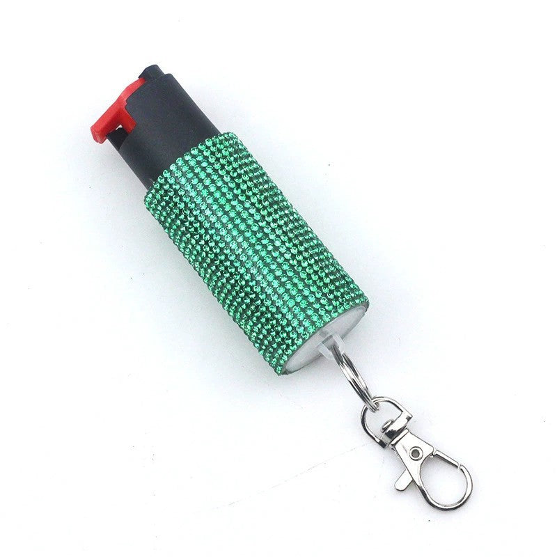 alloy PU anti wolf keychain CanW019