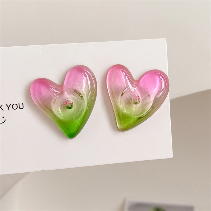 Alloy Candy Love Earrings (Minimo de compra 2) MIC-LuoN011