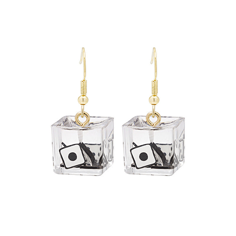 Alloy animal fried egg earrings MIC-MDD007