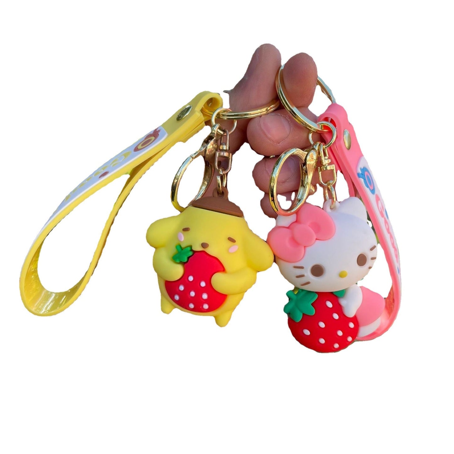 PVC strawberry animation keychainMinimo de compra 2 MIC-YaoP001