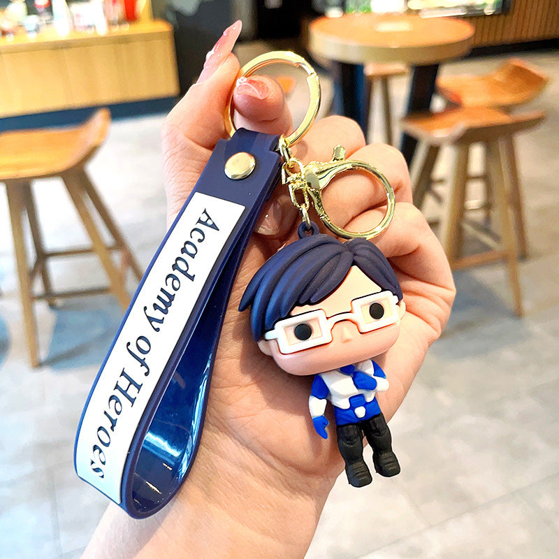 PVC cute hero academy keychain MIC-MLZ017