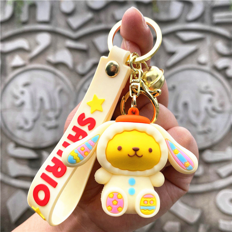 PVC new cartoon doll keychain MIC-YiM006