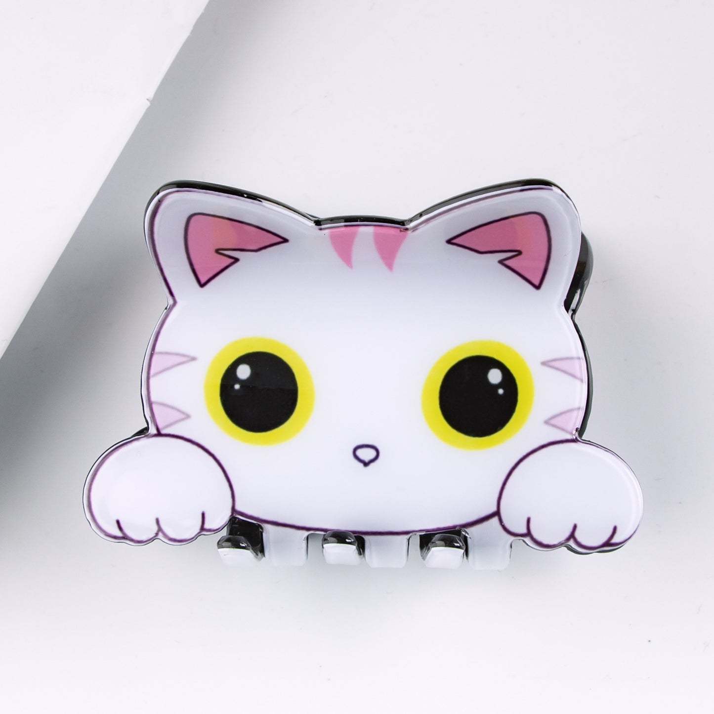 PVC cartoon cat hair clip MIC-GLS008