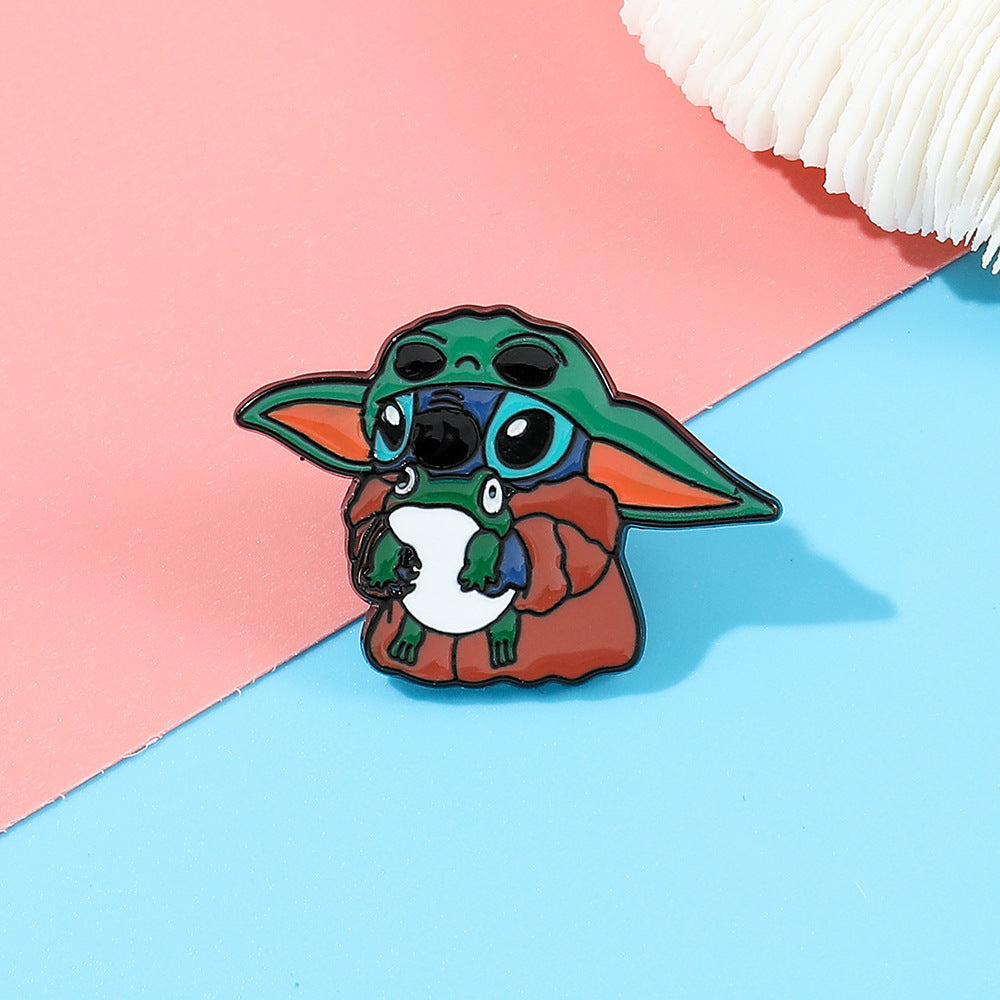 Alloy cartoon cute brooch (Minimo de compra 2) MIC-ZhuoL006