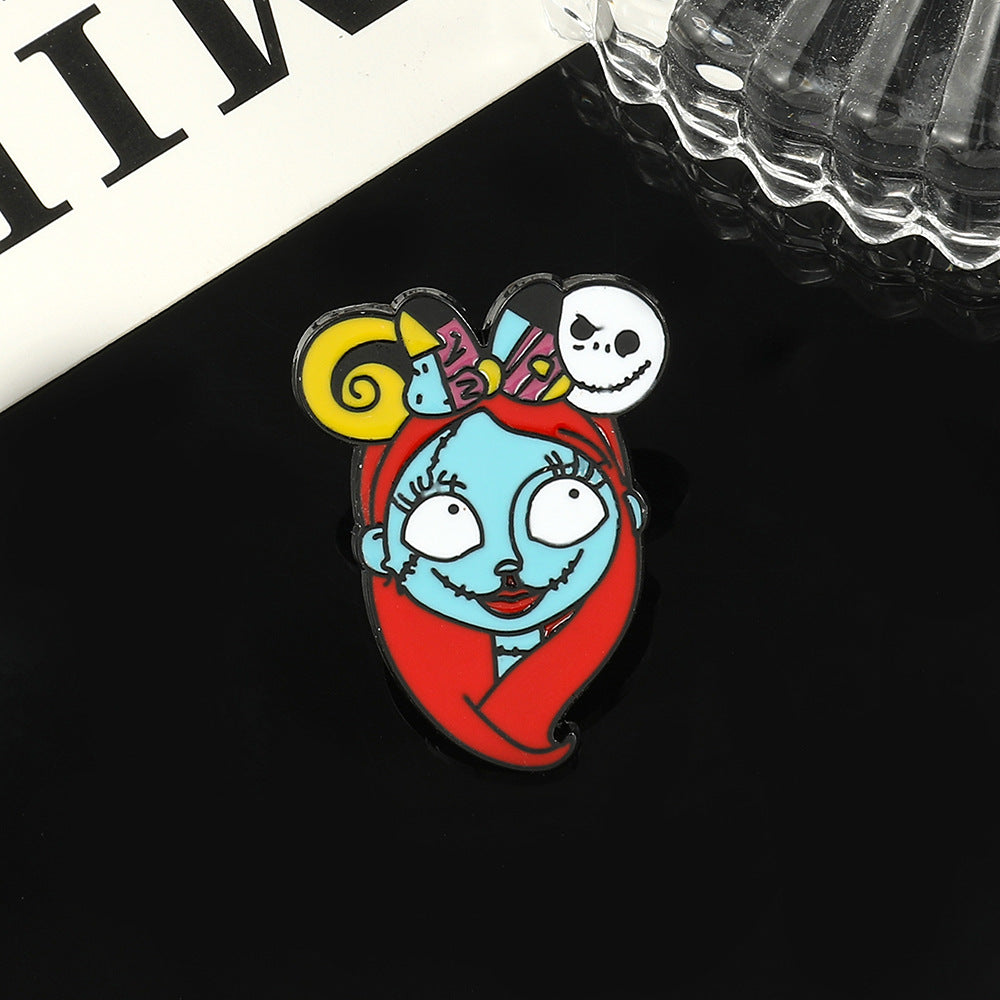 Alloy Christmas Eve Horror Series brooch (Minimo de Compra 2) MIC-ZhuoL025