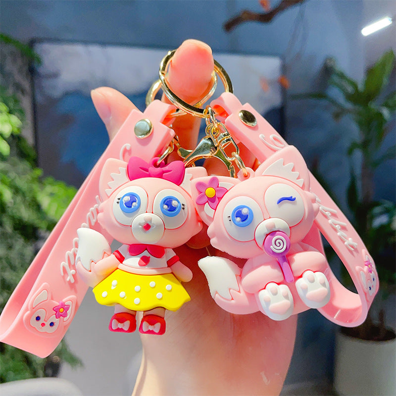 PVC New Cartoon Cute Keychain MYA-JinG036