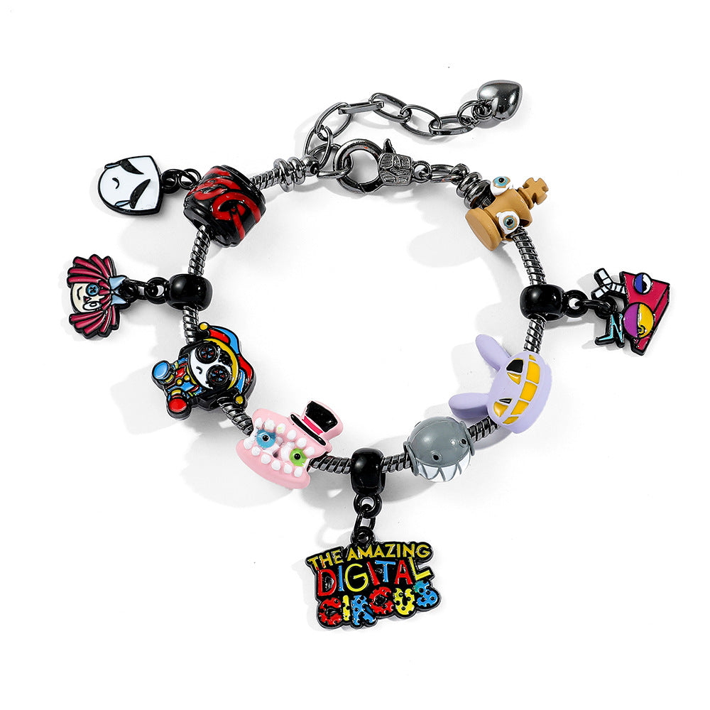 Alloy Magic Digital Circus Bracelet (Minimo de Compra 5) MIC-ZhuoX033