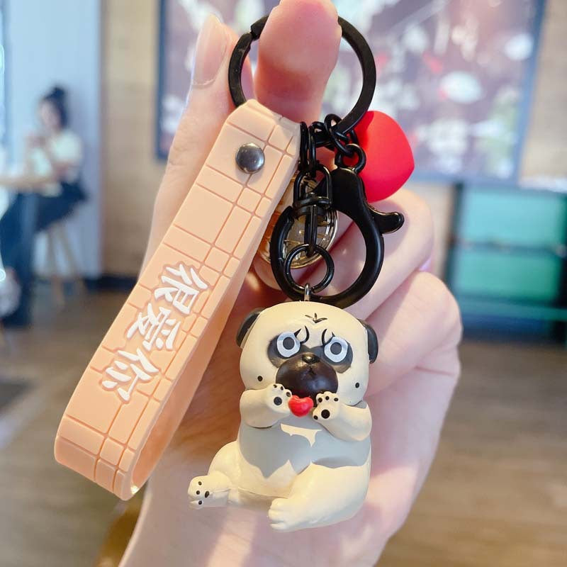 PVC cartoon doll keychain MIC-JinG004