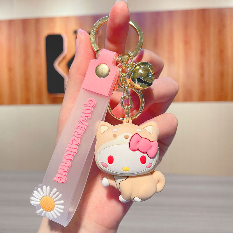 PVC cute transformation keychain MIC-JinG021