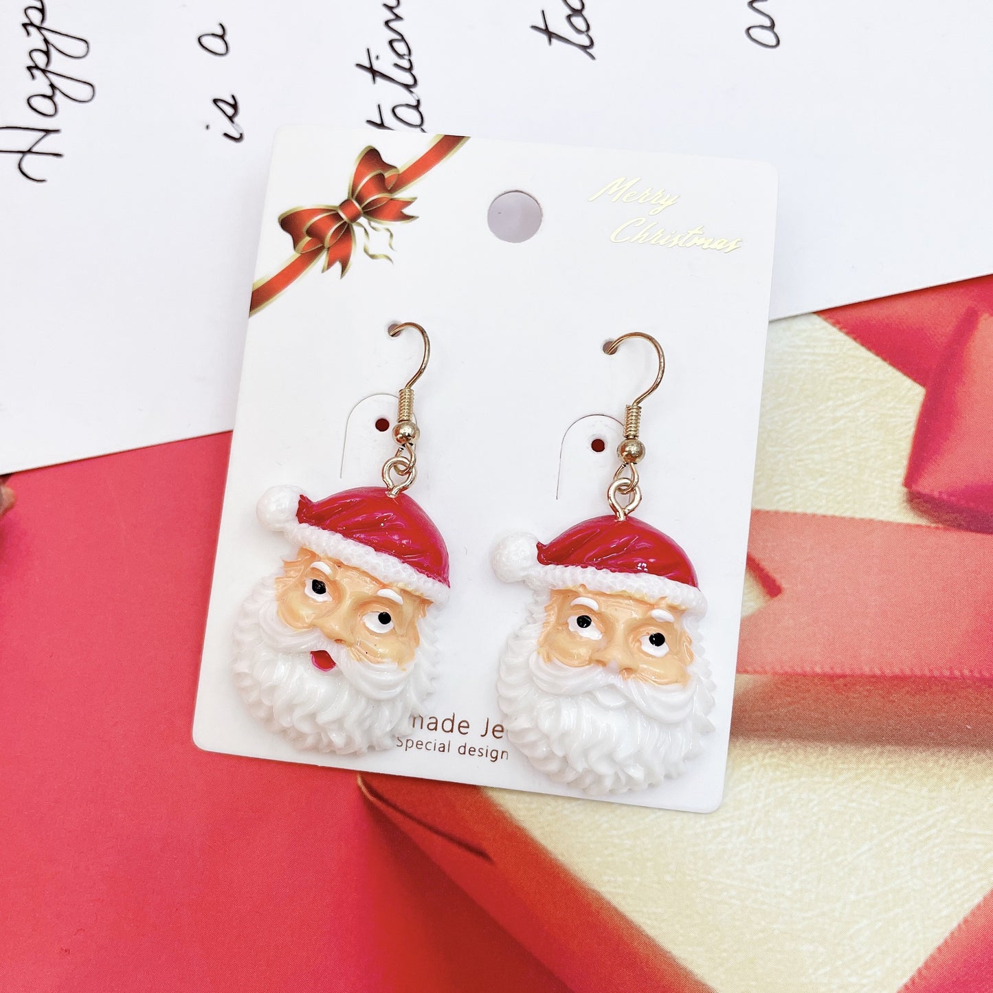 Alloy cartoon Christmas series earrings (Minimo de Compra 2) MYA-QiW012