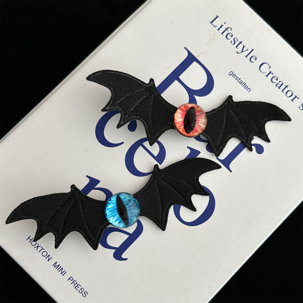 Plastic Halloween Bat Devil Wing Hair Clip (Minimo de Compra 2) MIC-ShiM005