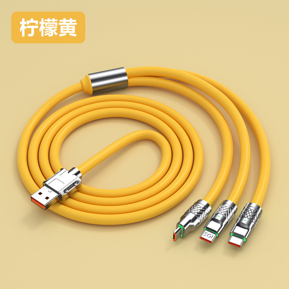 TPE One Drag Three Bold Data Cable (Minimo de compra 2) MYA-TengF004