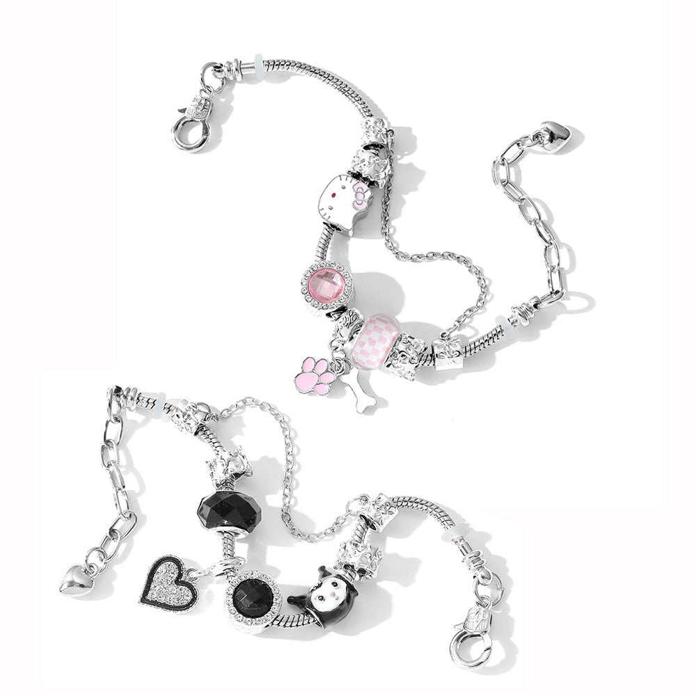 Alloy cartoon anime series bracelet (Minimo de Compra 4) MIC-BoS006