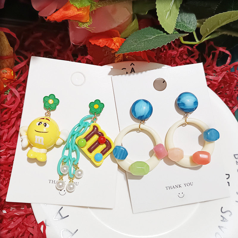 Alloy Cute Earrings MIC-XingJ087