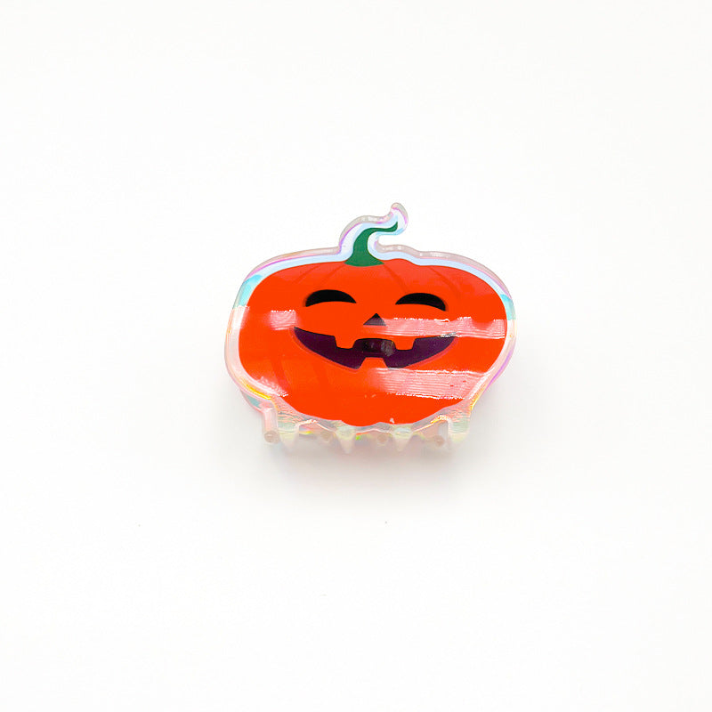 Plastic Halloween Ghost Hair Clip (Minimo de Compra 10) MIC-HangX003