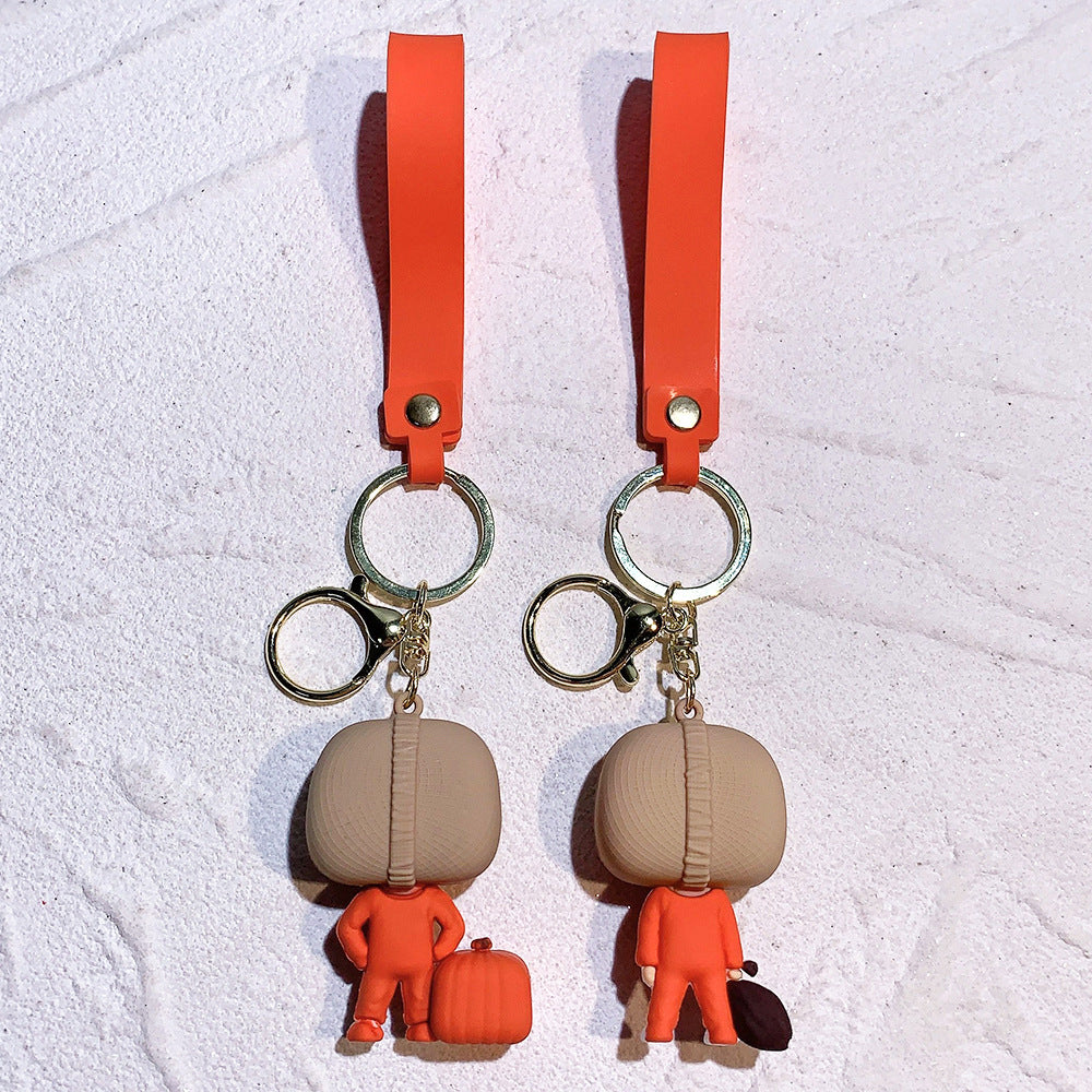 PVC New Cartoon Halloween Keychain MYA-QiChao001