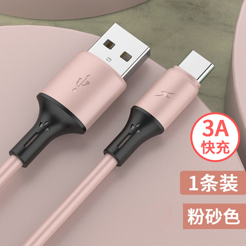 TPE liquid silicone data cable (Minimo de compra 2) MYA-TengF001