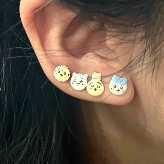 Alloy Sweet and Cute Cartoon Earrings MIC-HanS012