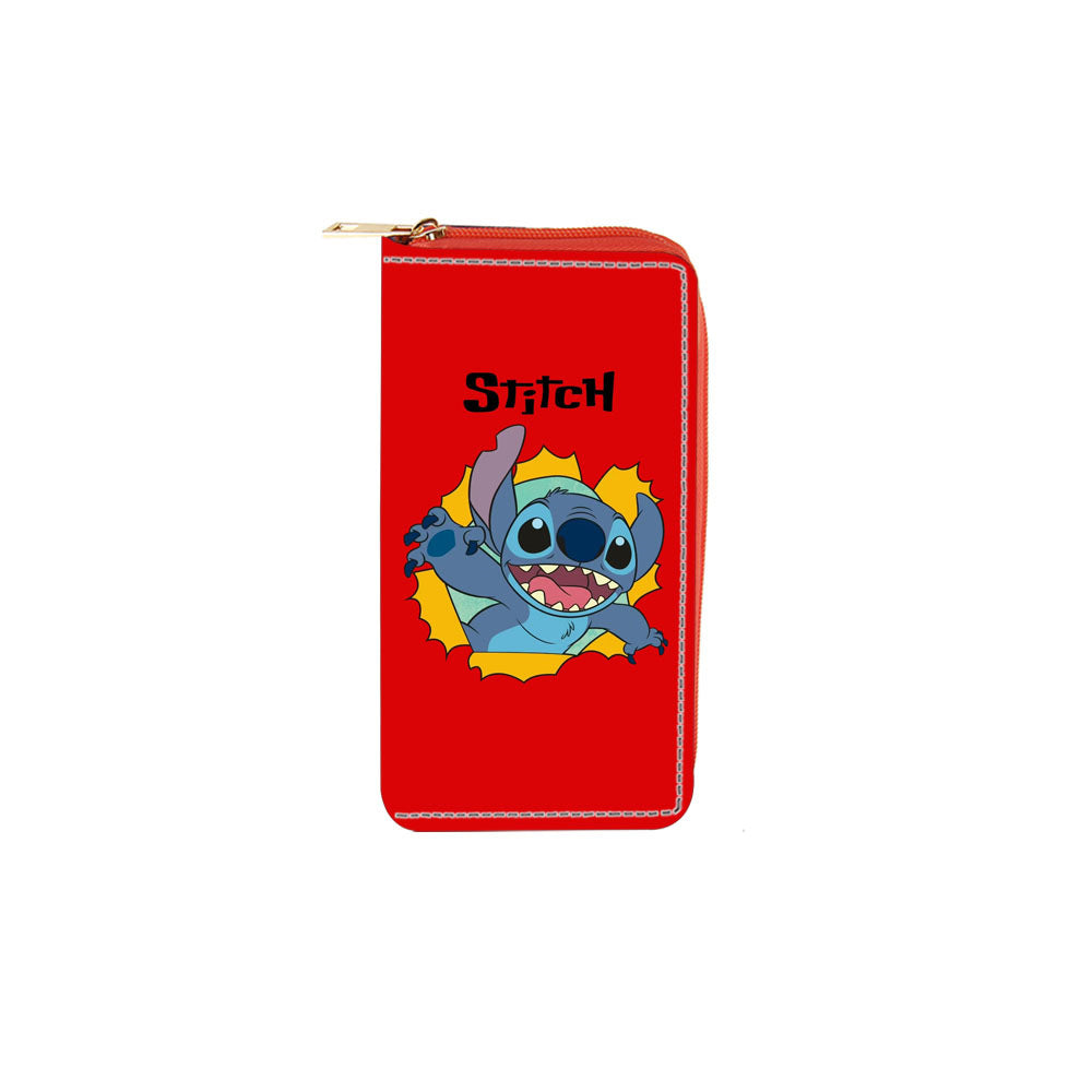 PU long cartoon zipper wallet (Minimo de compra 3) MIC-Dengx018