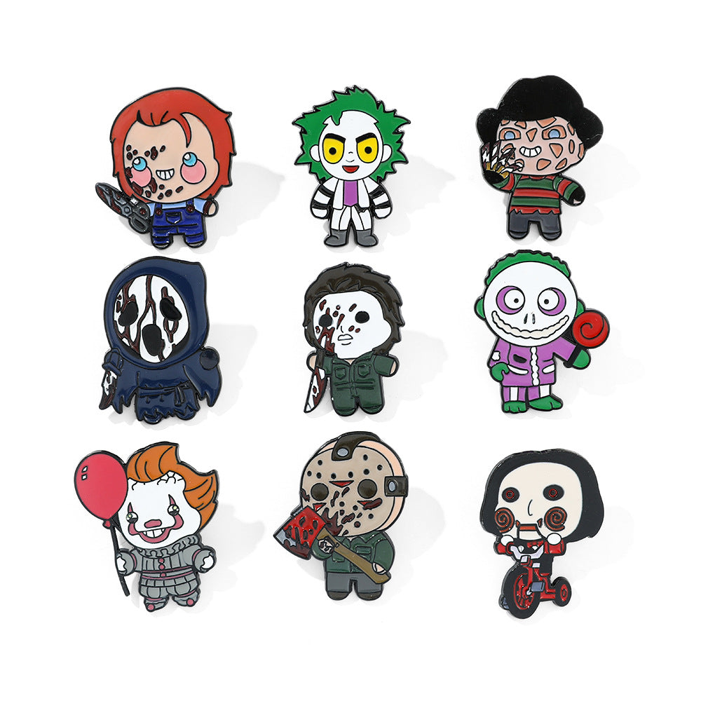 Alloy Halloween Astonishing Clown brooch (Minimo de Compra 2) MIC-ShengY058